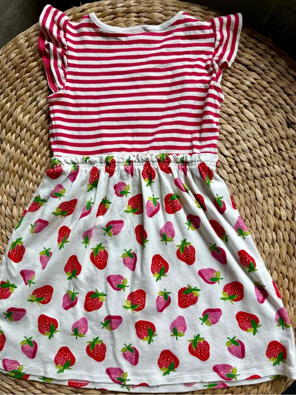 Gymboree Girls Strawberry Dress Sz 7